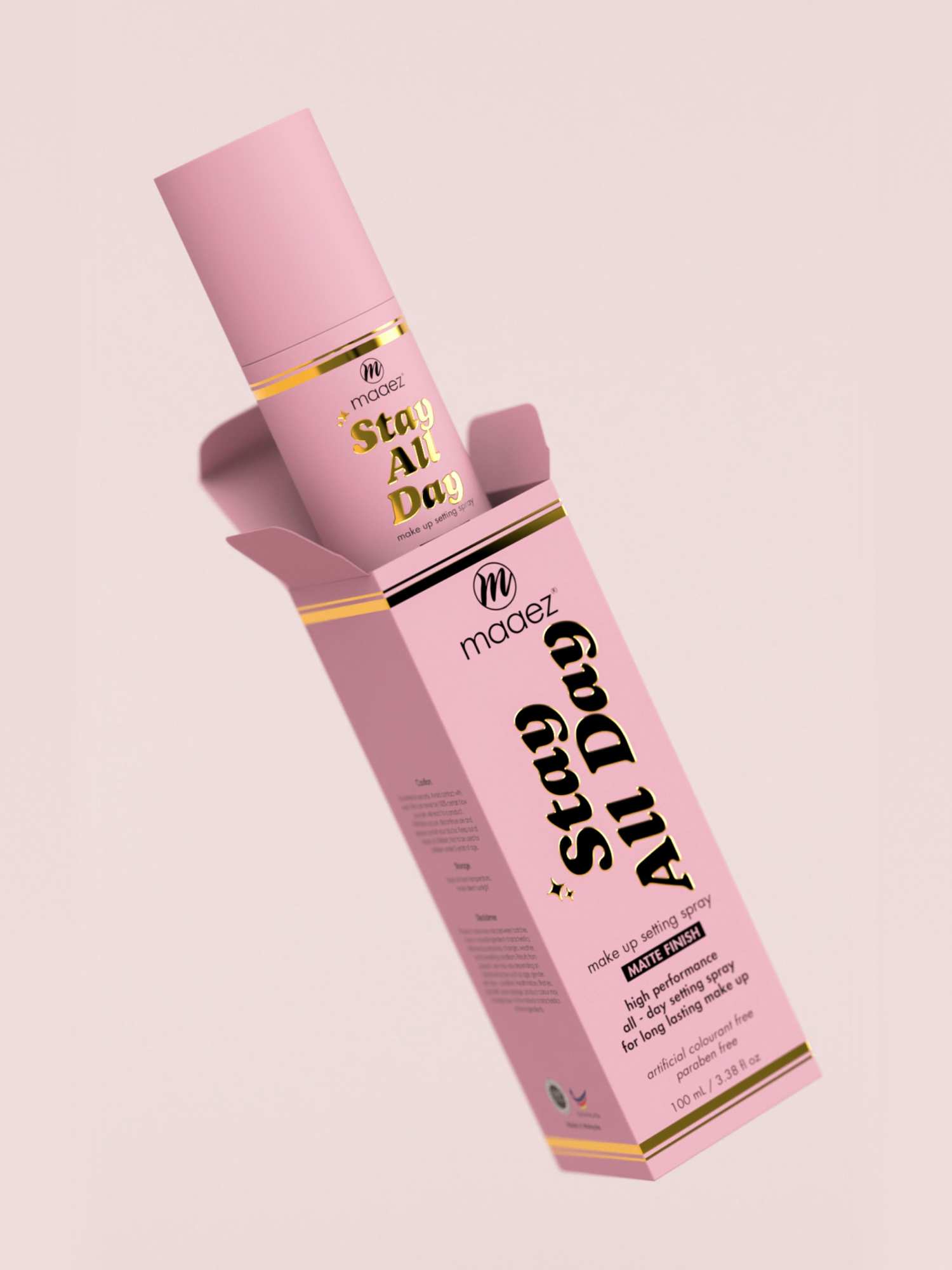 Stay all-day-make-up setting spraying